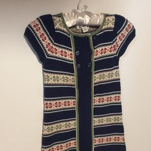 Meadow size 5t holiday sweater dress